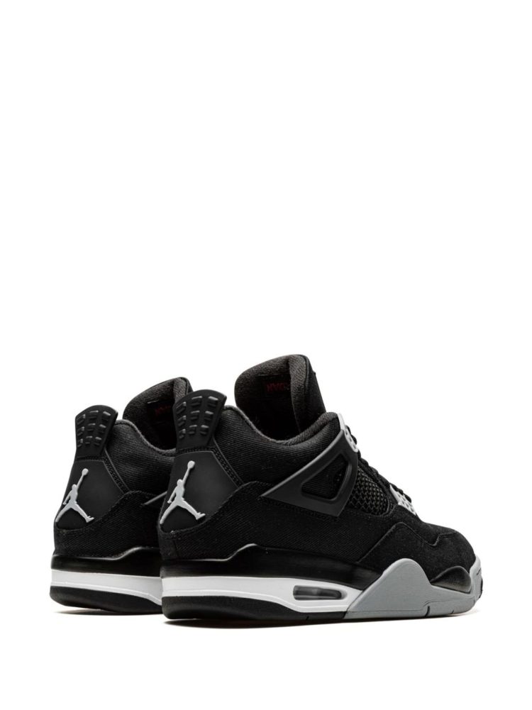 Jordan 4 Black canvas - immagine 4