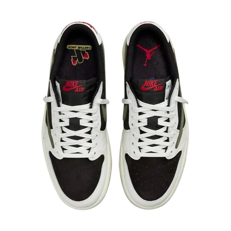 Jordan 1 Low Travis Olive - immagine 5