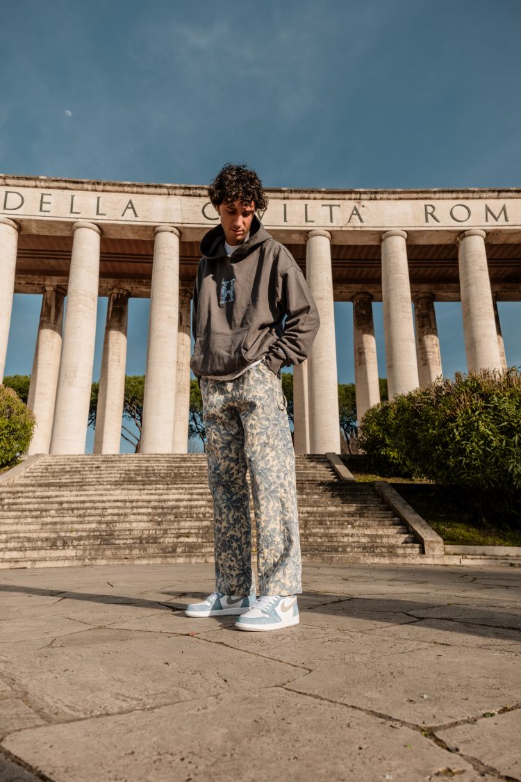 Pantalone Uomo Fiori - immagine 5