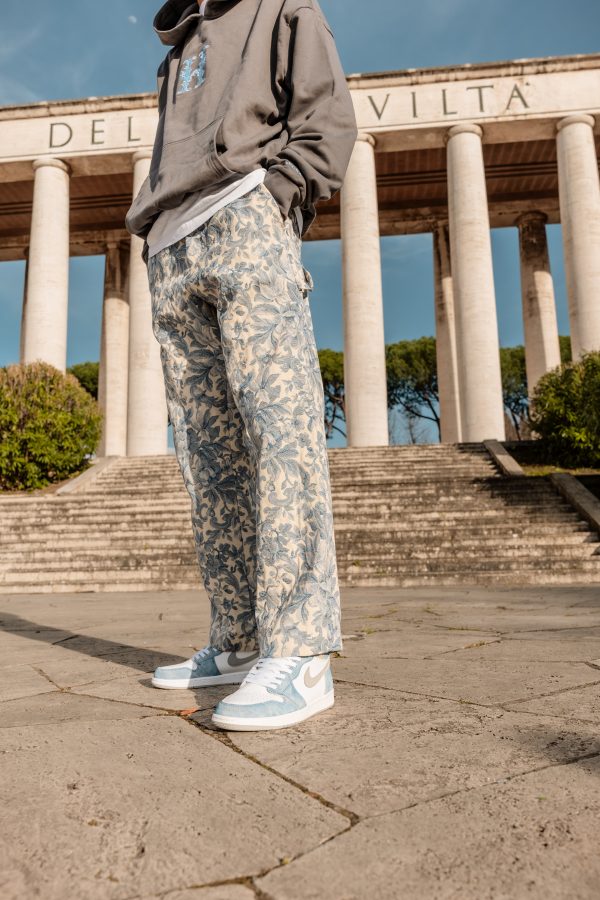 Pantalone Uomo Fiori