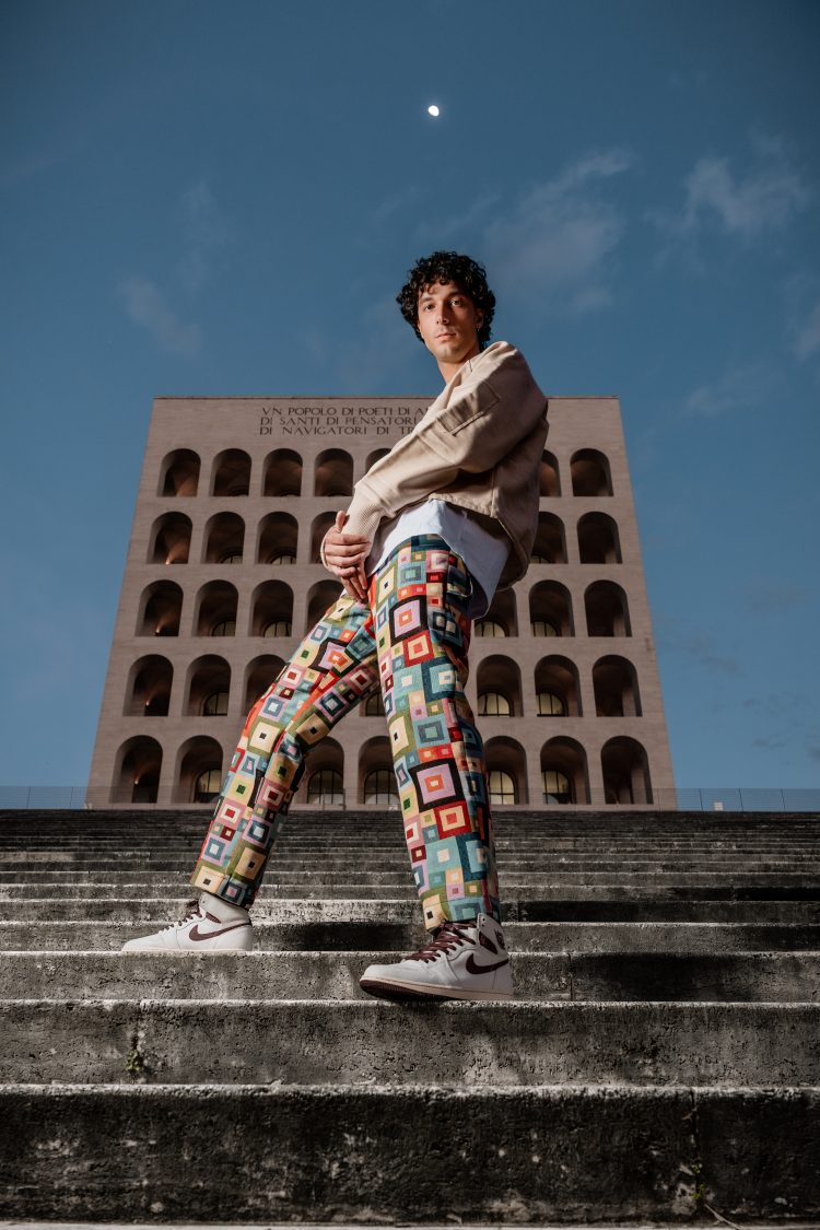 Pantalone Uomo Quadri - immagine 2